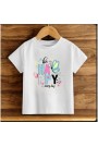 Kiz Çocuk Baskili T-shirt